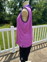 Load image into Gallery viewer, Women’s size large embroidered phish golf tank top
