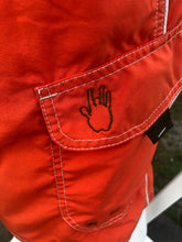 Load image into Gallery viewer, Sz XL embroidered swim trunks