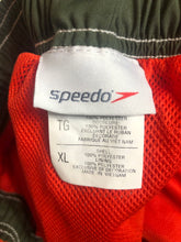Load image into Gallery viewer, Sz XL embroidered swim trunks