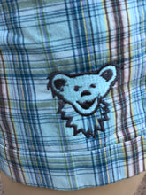 Load image into Gallery viewer, Sz M embroidered bear and mushroom shorts