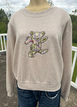 Load image into Gallery viewer, Sz S Steal Your Wildflowers fleece crew neck
