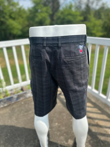 Sz 34 embroidered golf shorts