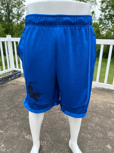 Sz L Embroidered Tiger shorts