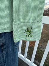 Load image into Gallery viewer, Sz L Steal Your Lick St.Paddies Day Oxford button down
