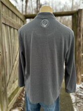 Load image into Gallery viewer, Sz XL long sleeve polo with custom embroidery
