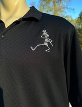 Load image into Gallery viewer, Sz XL Dancing skeleton Izod polo
