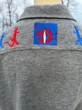 Load image into Gallery viewer, Sz XXL embroidered Lizards  shirt

