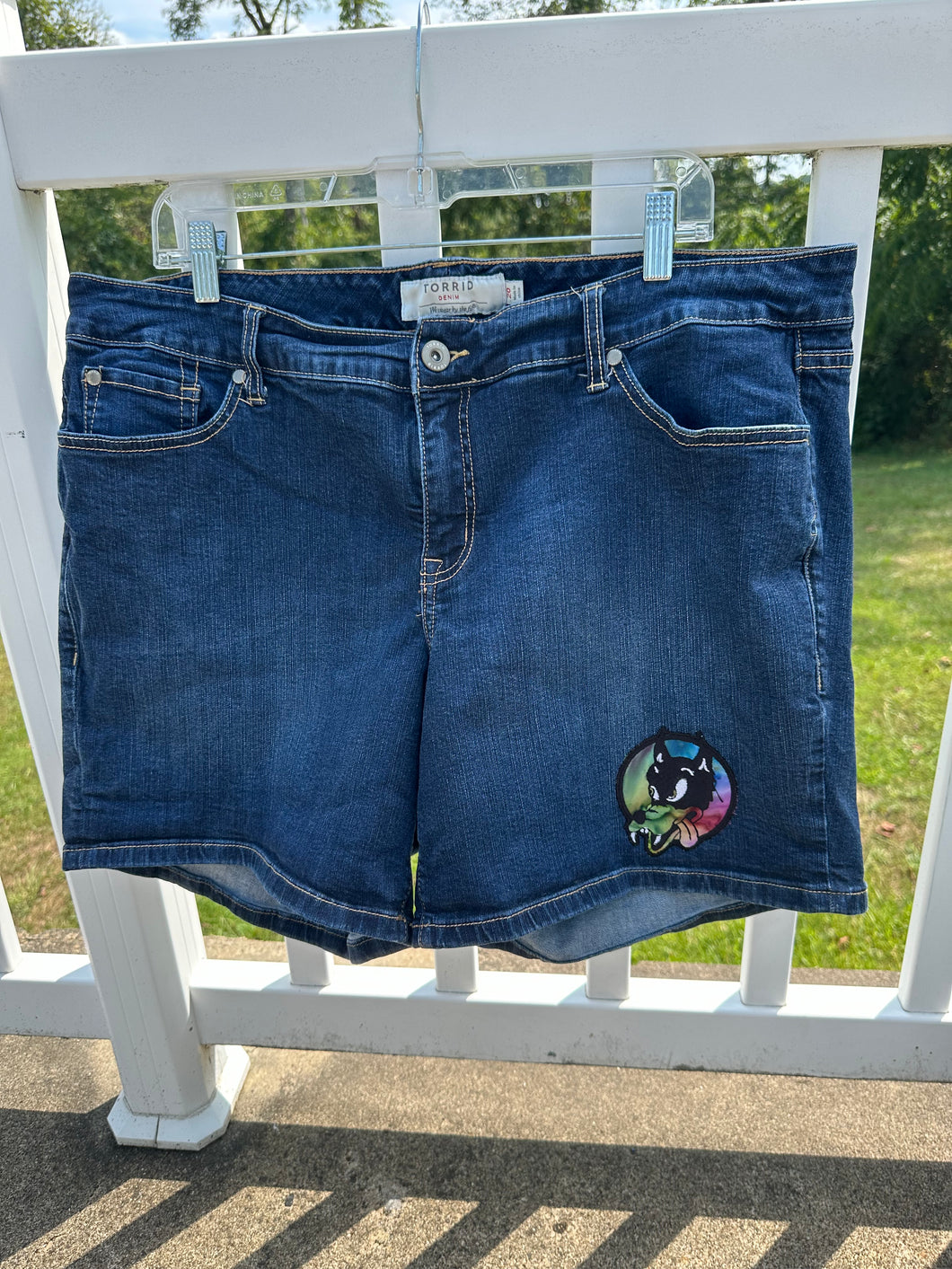 Sz 20 denim shorts