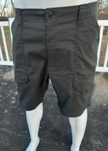 Load image into Gallery viewer, Sz 36 embroidered Dire Wolf quick dry shorts
