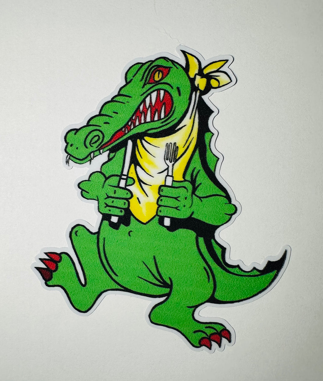 Alligator sticker