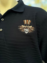 Load image into Gallery viewer, Sz L Psycle Sam embroidered polo golf shirt
