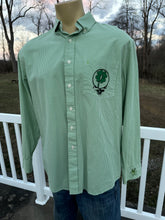Load image into Gallery viewer, Sz L Steal Your Lick St.Paddies Day Oxford button down
