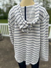 Load image into Gallery viewer, Sz L Lost Sailor soft pullover hoodie
