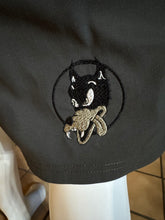 Load image into Gallery viewer, Sz 36 embroidered Dire Wolf quick dry shorts
