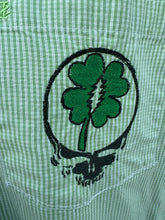 Load image into Gallery viewer, Sz L Steal Your Lick St.Paddies Day Oxford button down
