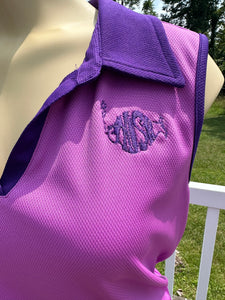 Women’s size large embroidered phish golf tank top