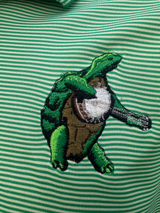 Sz L terrapin turtle polo golf shirt