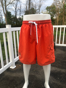 Sz XL embroidered swim trunks