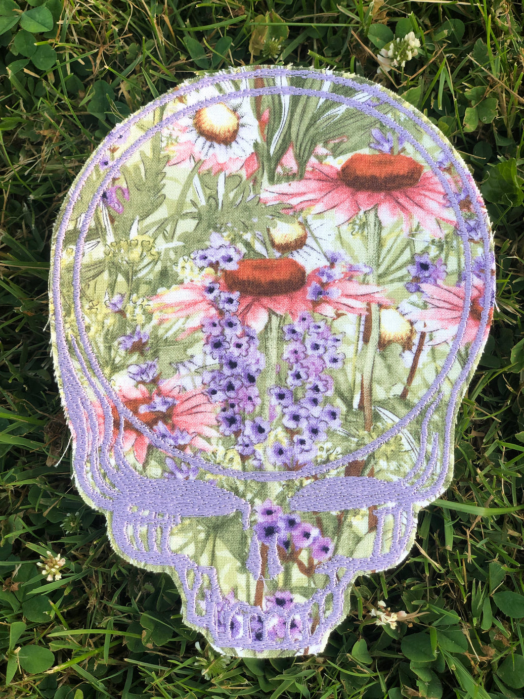 Gorgeous wild flower SYF patch