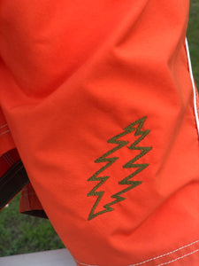 Sz XL embroidered swim trunks