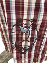 Load image into Gallery viewer, Sz 44 embroidered Steal Your Bear shorts
