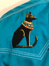 Load image into Gallery viewer, Custom embroidered vintage High Noon pearl snap western
