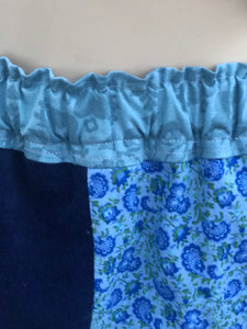 Sz S patchwork Birdsong skirt with pockets