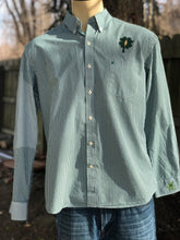 Load image into Gallery viewer, Sz L Lucky Lightning embroidered button up shirt
